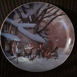 W.S. George Christmas Christmas collection plate